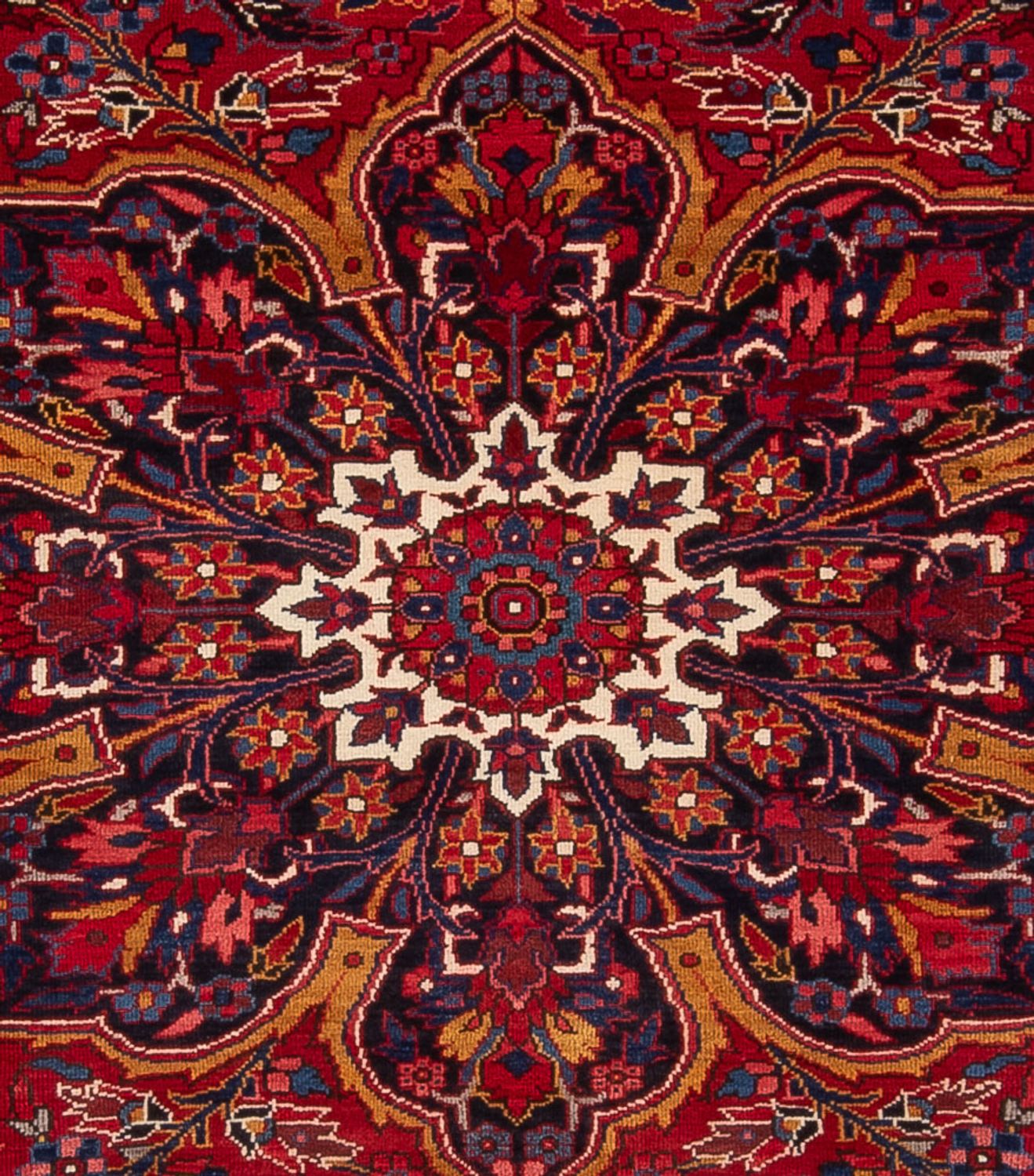 Tapis persan - Nomadic - 347 x 245 cm - rouge