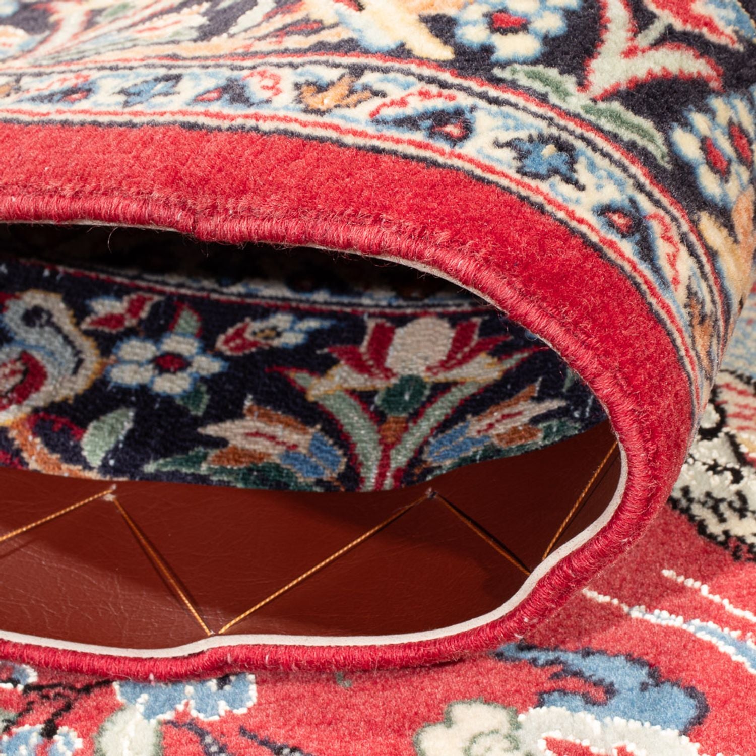 Tapis persan - Isfahan - Premium - 110 x 74 cm - rouge