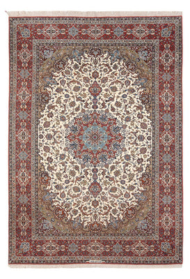 Tapis persan - Isfahan - Premium - 350 x 240 cm - crème