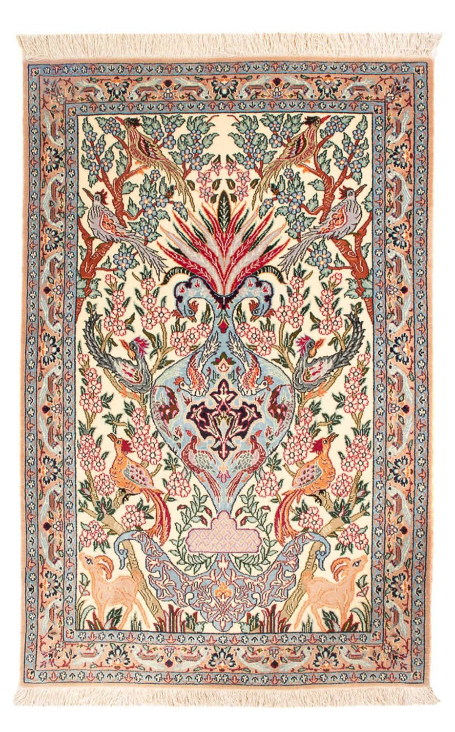 Tapis persan - Isfahan - Premium - 105 x 73 cm - multicolore