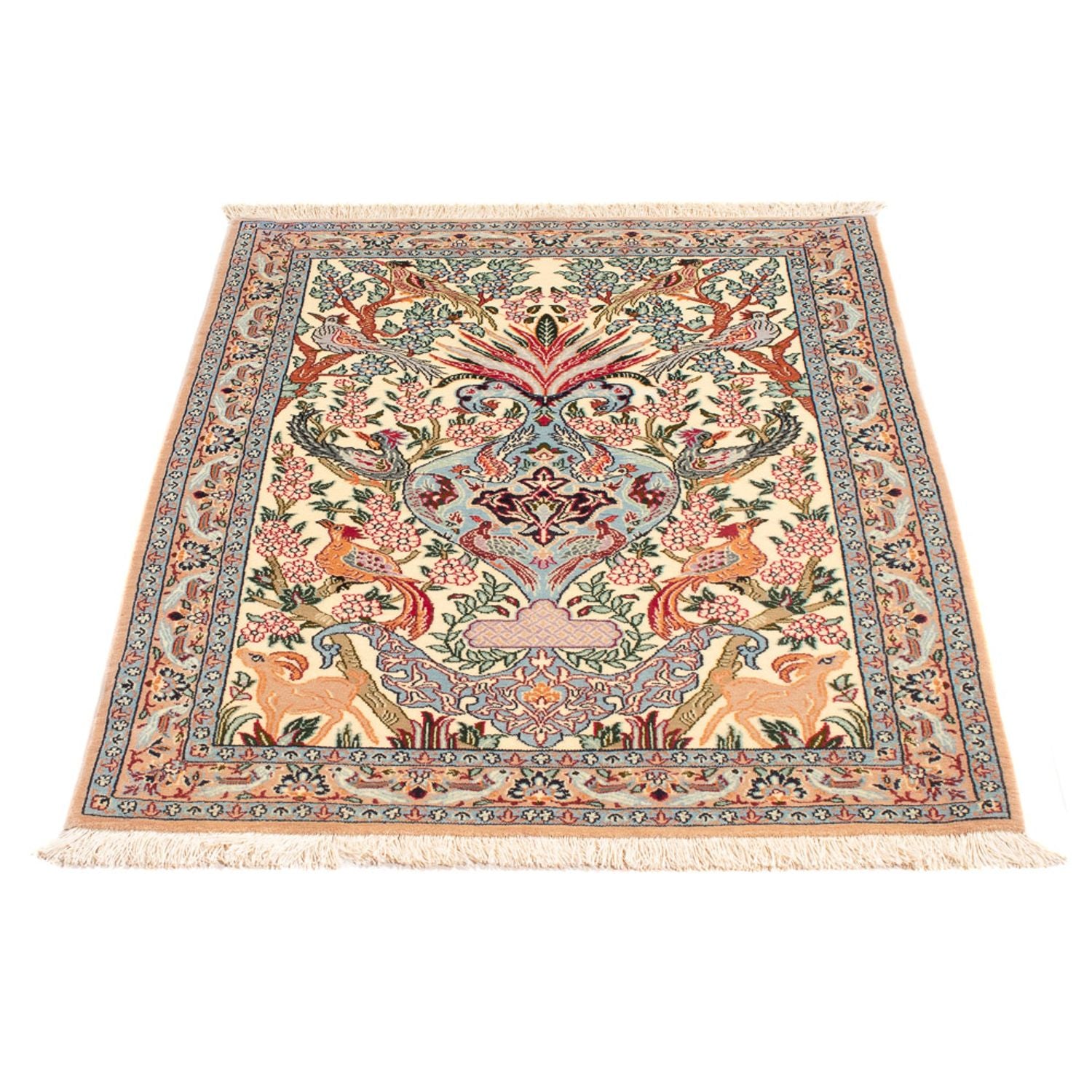 Tapis persan - Isfahan - Premium - 105 x 73 cm - multicolore