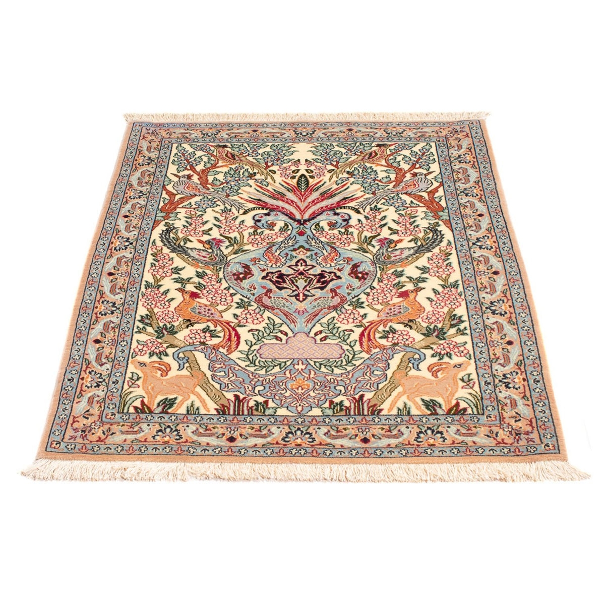 Tapis persan - Isfahan - Premium - 105 x 73 cm - multicolore