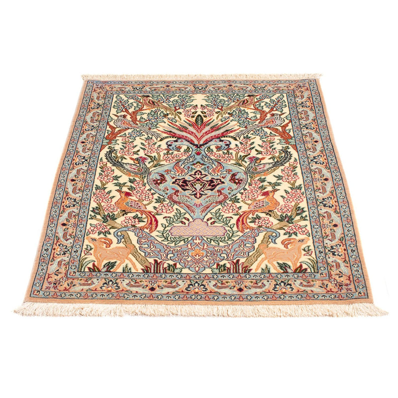 Tapis persan - Isfahan - Premium - 105 x 73 cm - multicolore