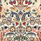 Tapis persan - Isfahan - Premium - 100 x 75 cm - crème