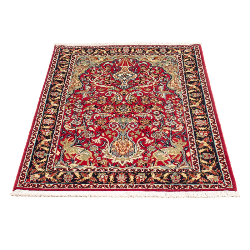 Tapis persan - Isfahan - Premium - 105 x 77 cm - rouge