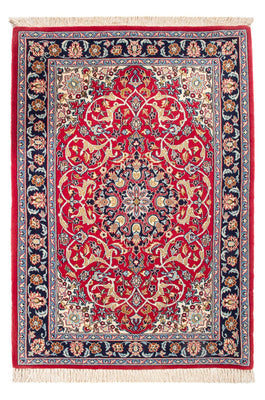 Tapis persan - Isfahan - Premium - 110 x 75 cm - rouge