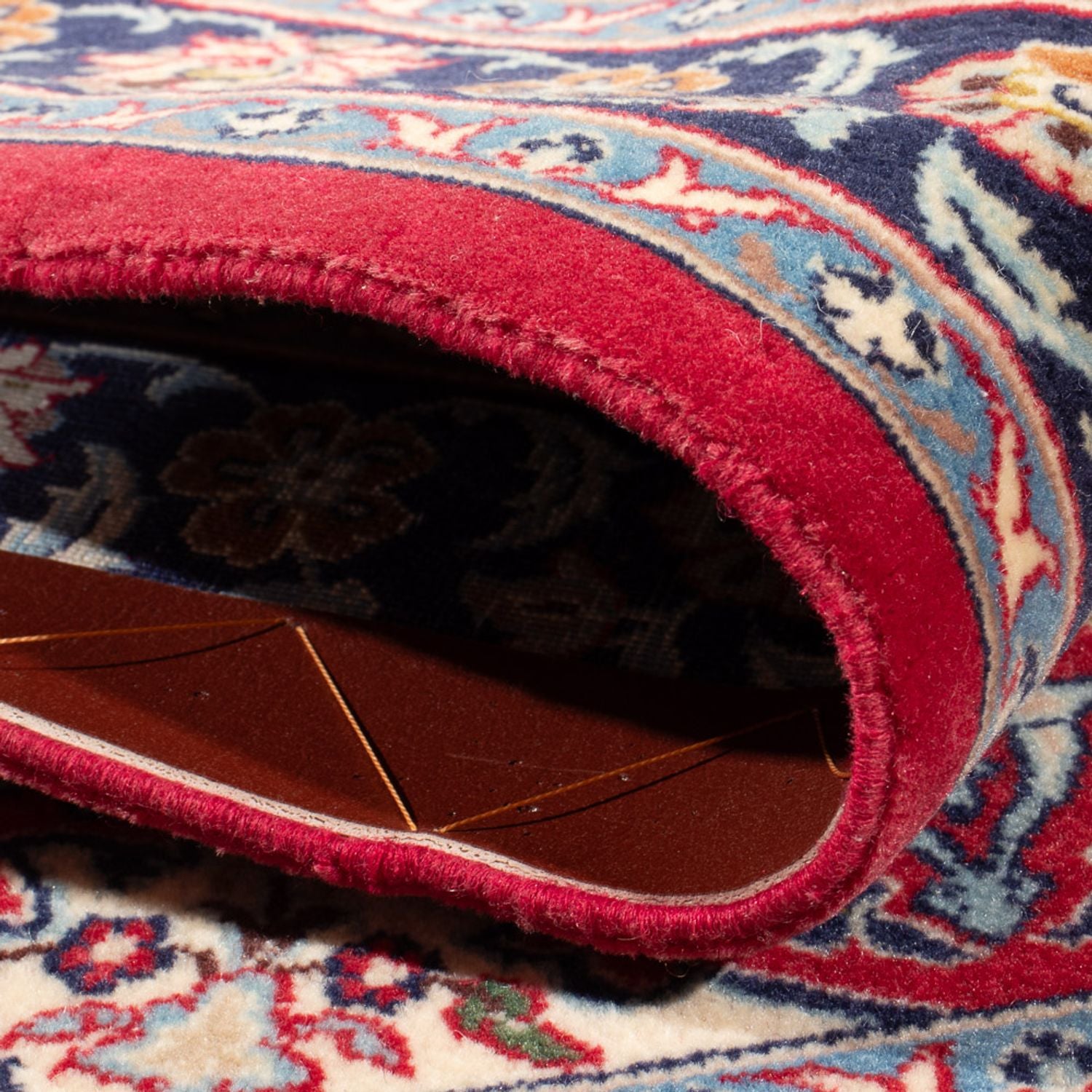 Tapis persan - Isfahan - Premium - 110 x 75 cm - rouge