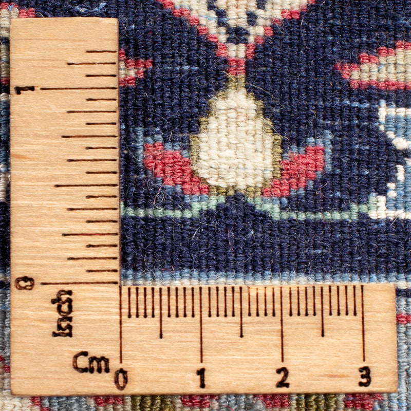Tapis persan - Isfahan - Premium - 98 x 70 cm - bleu foncé