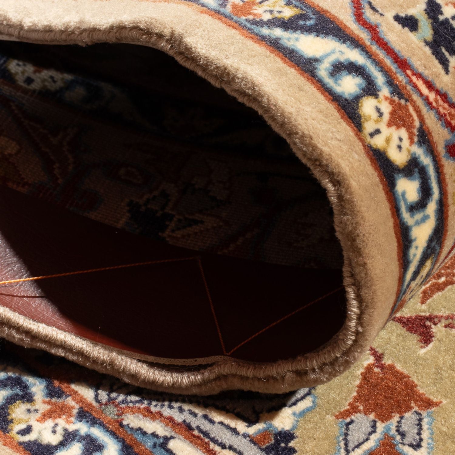 Tapis persan - Isfahan - Premium - 110 x 74 cm - crème