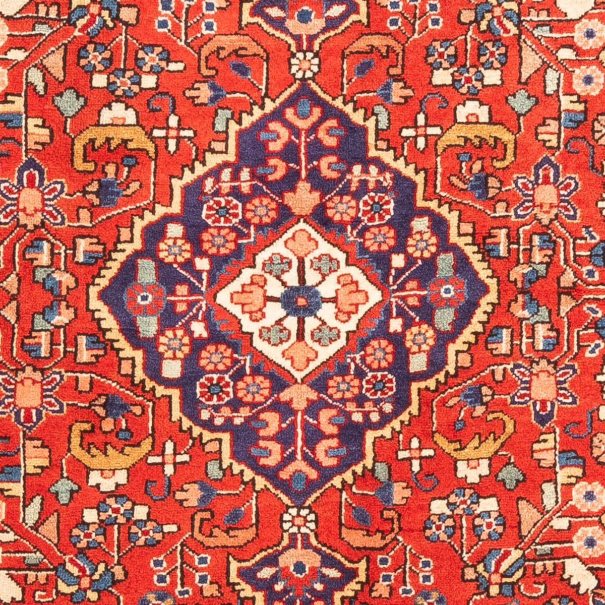 Tapis persan - Nomadic - 160 x 108 cm - rouge