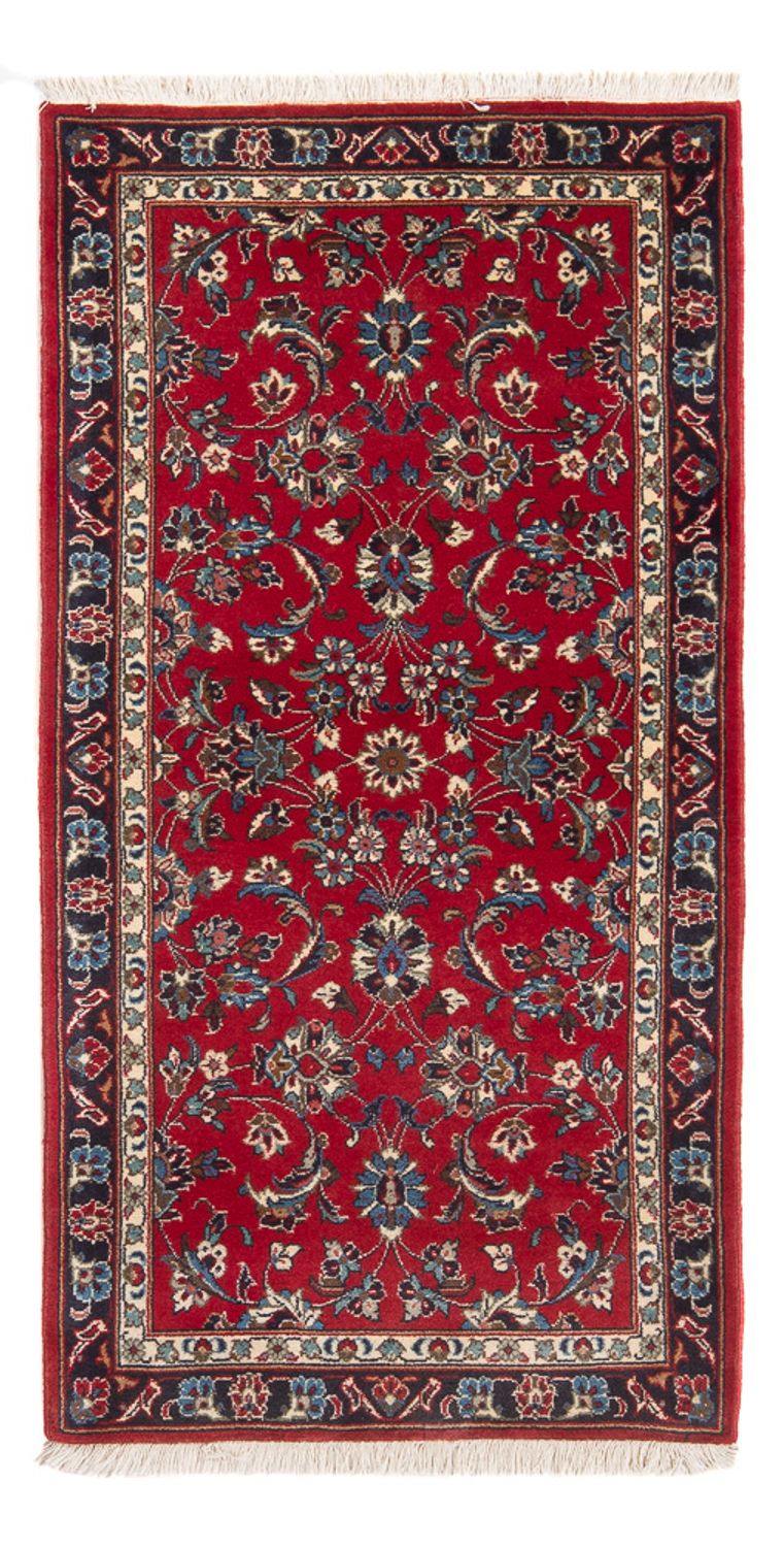 Tapis de couloir Tapis persan - Keshan - 154 x 73 cm - rouge
