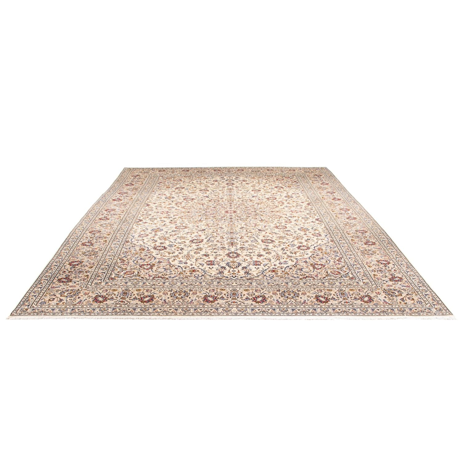 Tapis persan - Keshan - 400 x 300 cm - crème