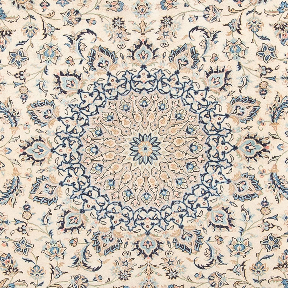 Tapis persan - Keshan - 398 x 292 cm - crème