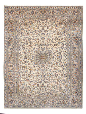Tapis persan - Keshan - 414 x 293 cm - crème