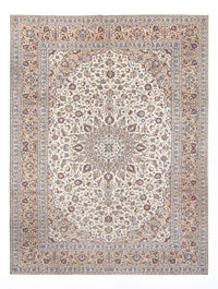 Tapis persan - Keshan - 403 x 300 cm - crème