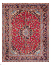 Tapis persan - Keshan - 397 x 300 cm - rouge