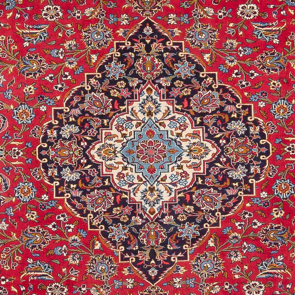 Tapis persan - Keshan - 397 x 300 cm - rouge