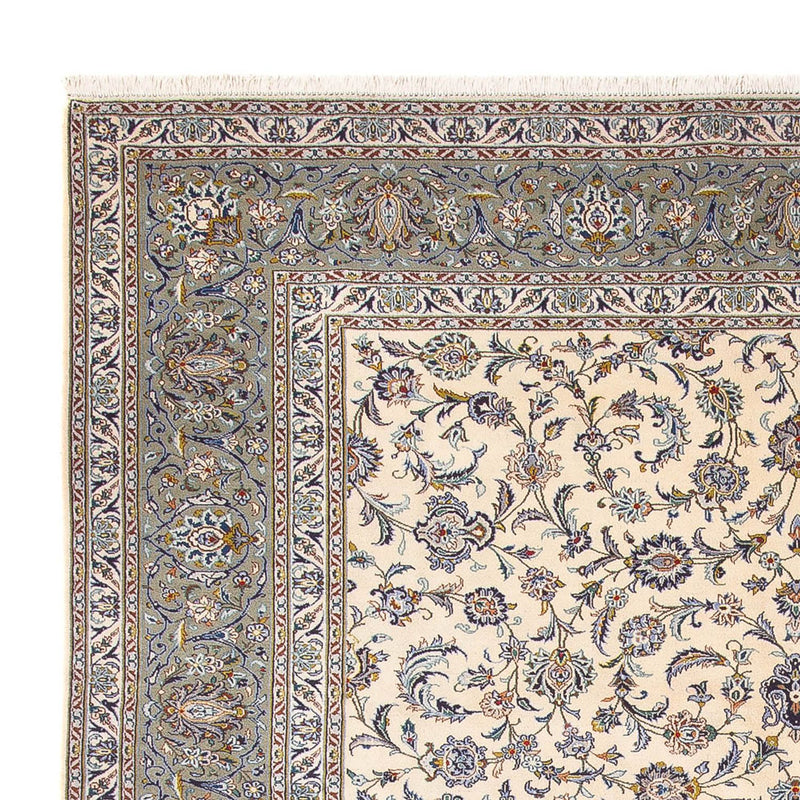Tapis persan - Keshan - 418 x 307 cm - crème