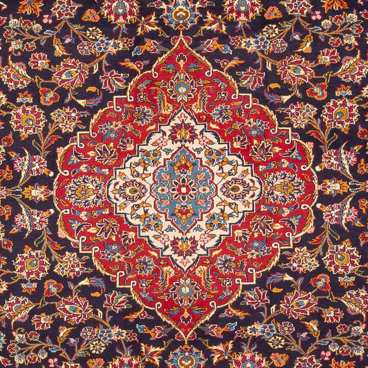 Tapis persan - Keshan - 388 x 300 cm - rouge