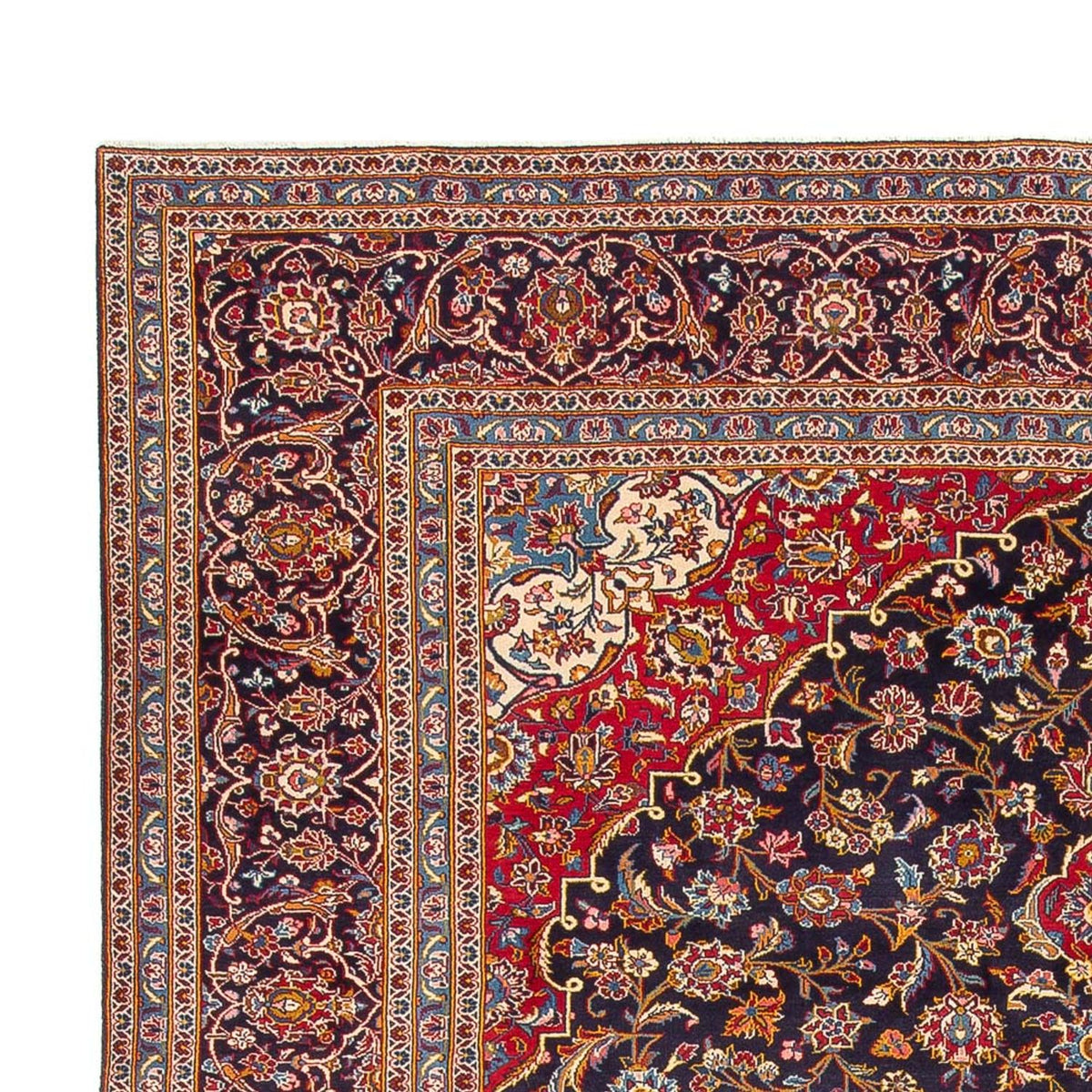 Tapis persan - Keshan - 388 x 300 cm - rouge