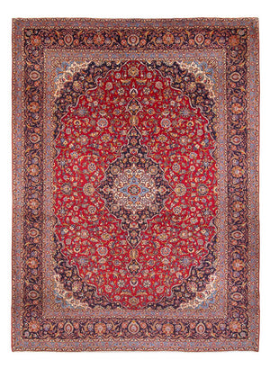 Tapis persan - Keshan - 417 x 300 cm - rouge