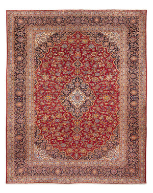 Tapis persan - Keshan - 390 x 290 cm - rouge