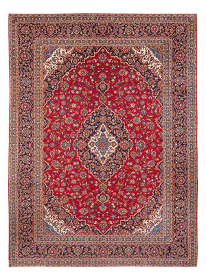 Tapis persan - Keshan - 397 x 291 cm - rouge