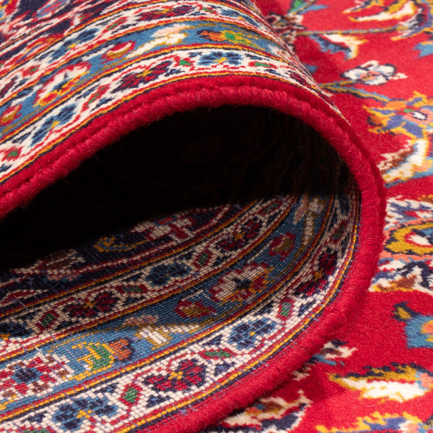 Tapis persan - Keshan - 397 x 291 cm - rouge