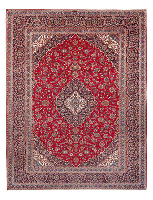 Tapis persan - Keshan - 388 x 297 cm - rouge