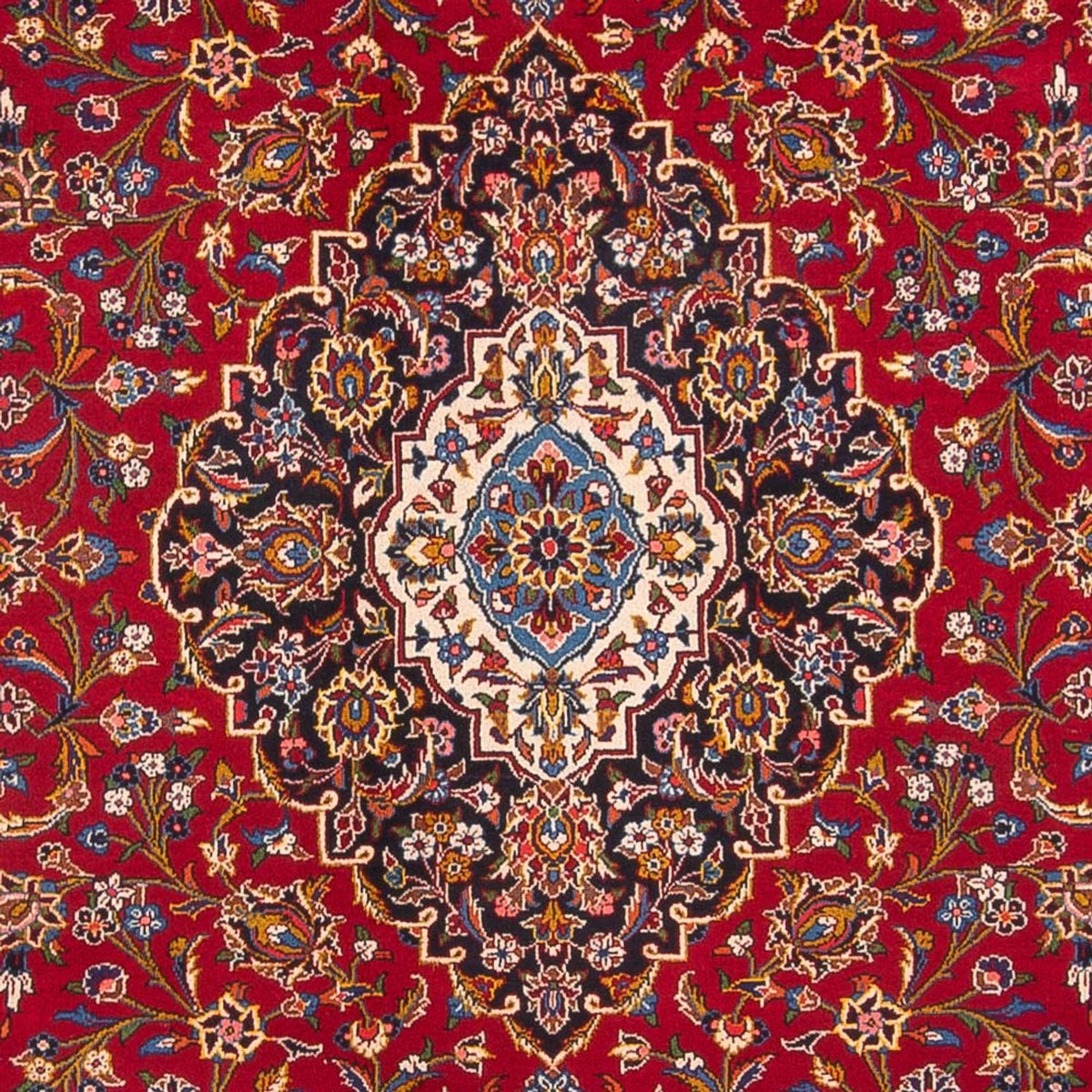 Tapis persan - Keshan - 383 x 287 cm - rouge