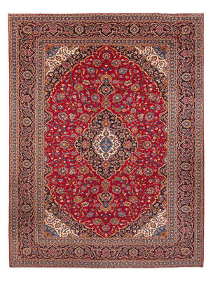 Tapis persan - Keshan - 398 x 297 cm - rouge