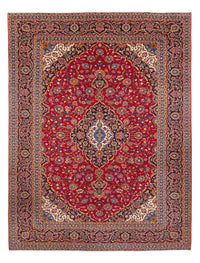 Tapis persan - Keshan - 398 x 297 cm - rouge