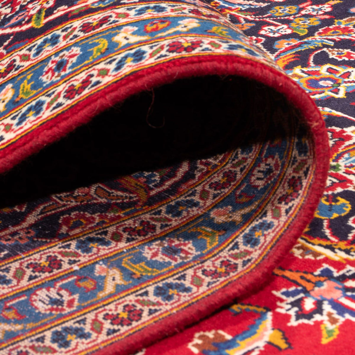 Tapis persan - Keshan - 398 x 297 cm - rouge