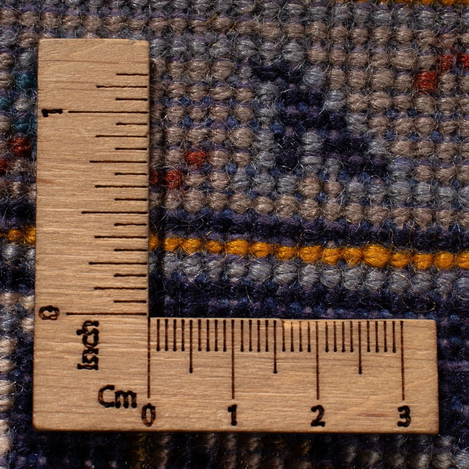 Tapis persan - Keshan - 395 x 292 cm - bleu foncé