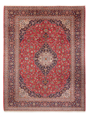 Tapis persan - Keshan - 386 x 296 cm - rouge