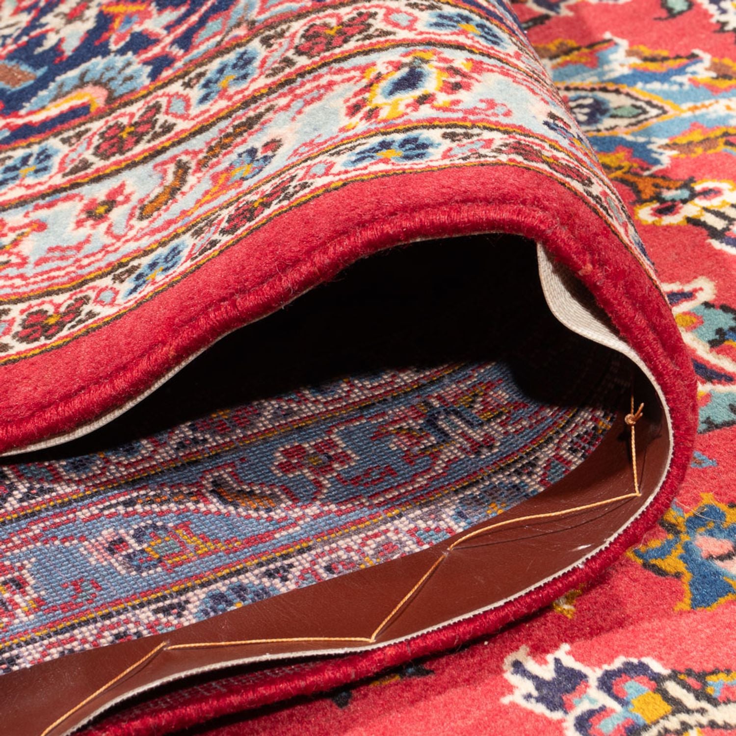 Tapis persan - Keshan - 386 x 296 cm - rouge