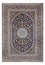 Tapis persan - Keshan - 390 x 266 cm - bleu foncé
