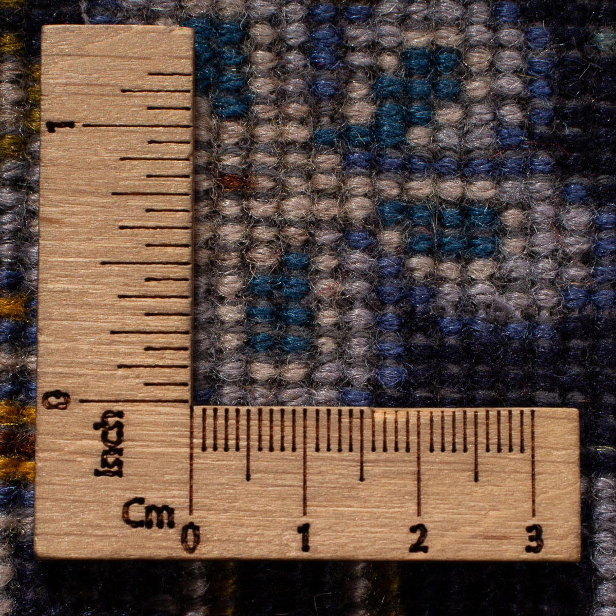 Tapis persan - Keshan - 390 x 295 cm - bleu foncé