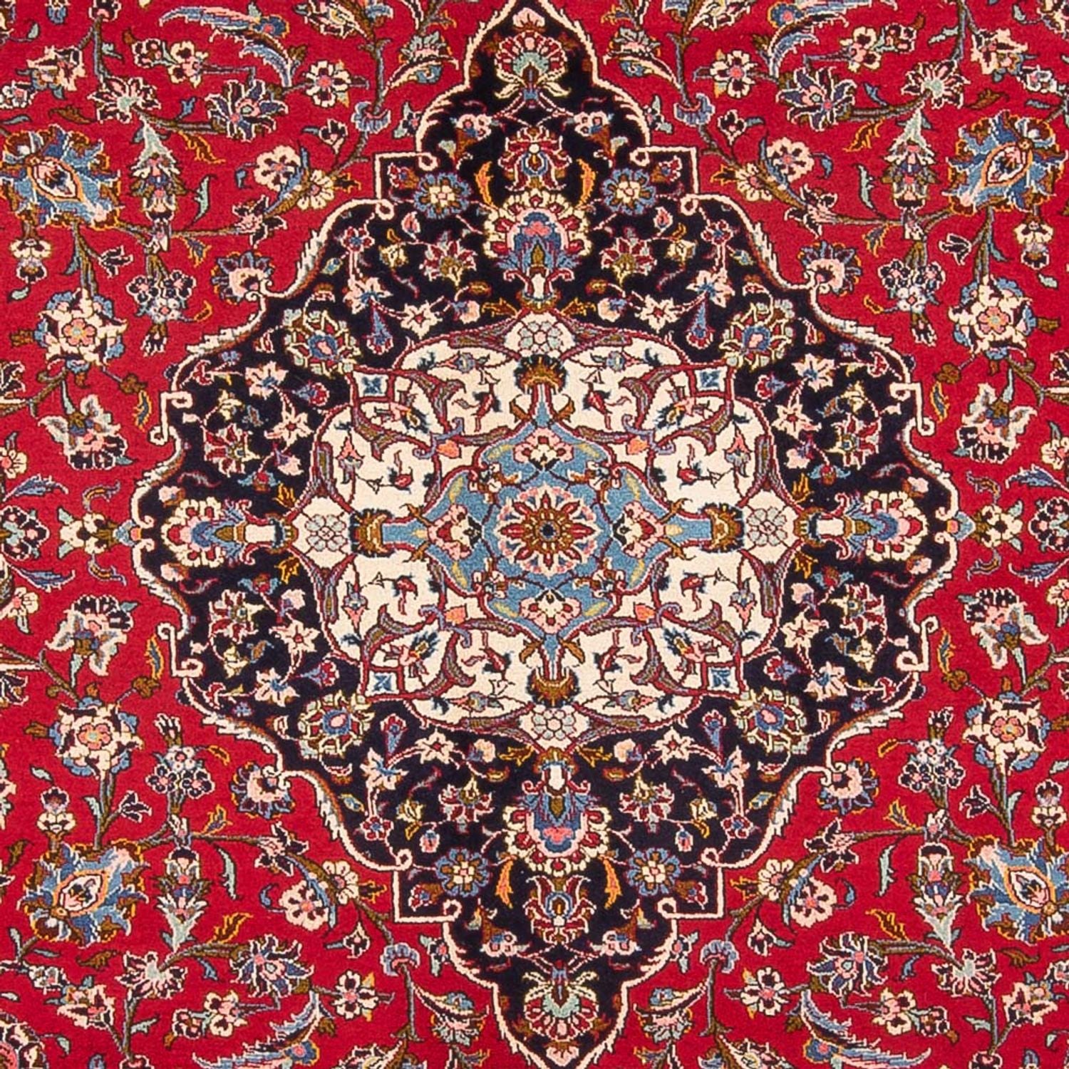 Tapis persan - Keshan - 397 x 312 cm - rouge