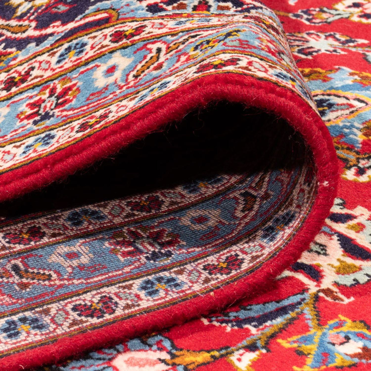 Tapis persan - Keshan - 397 x 312 cm - rouge