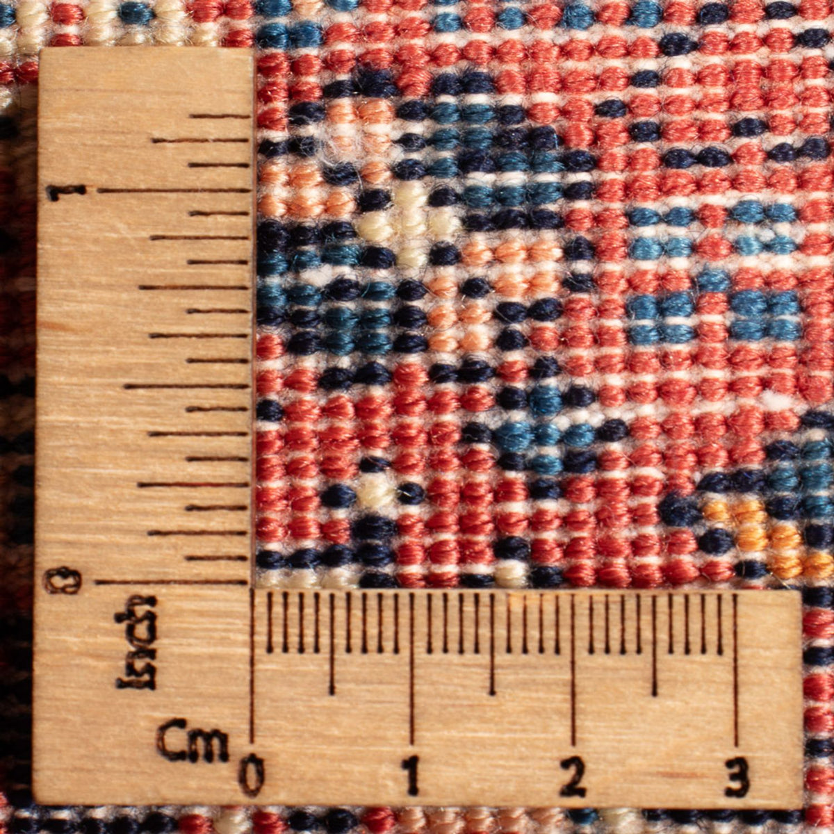 Tapis Gabbeh - Persan Kashkuli - 125 x 80 cm - rouge