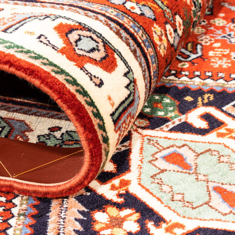 Tapis de couloir Tapis Gabbeh - Persan Kashkuli - 191 x 73 cm - orange