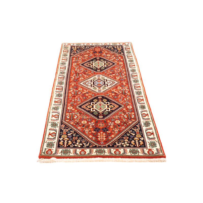 Tapis de couloir Tapis Gabbeh - Persan Kashkuli - 191 x 73 cm - orange