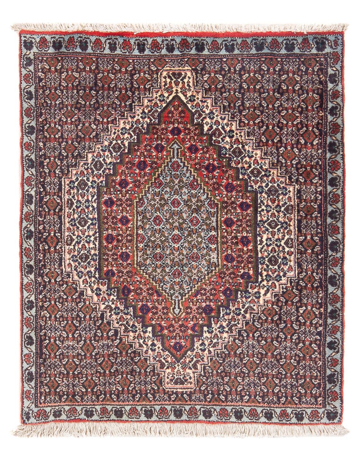Tapis persan - Classique - 102 x 78 cm - beige foncé