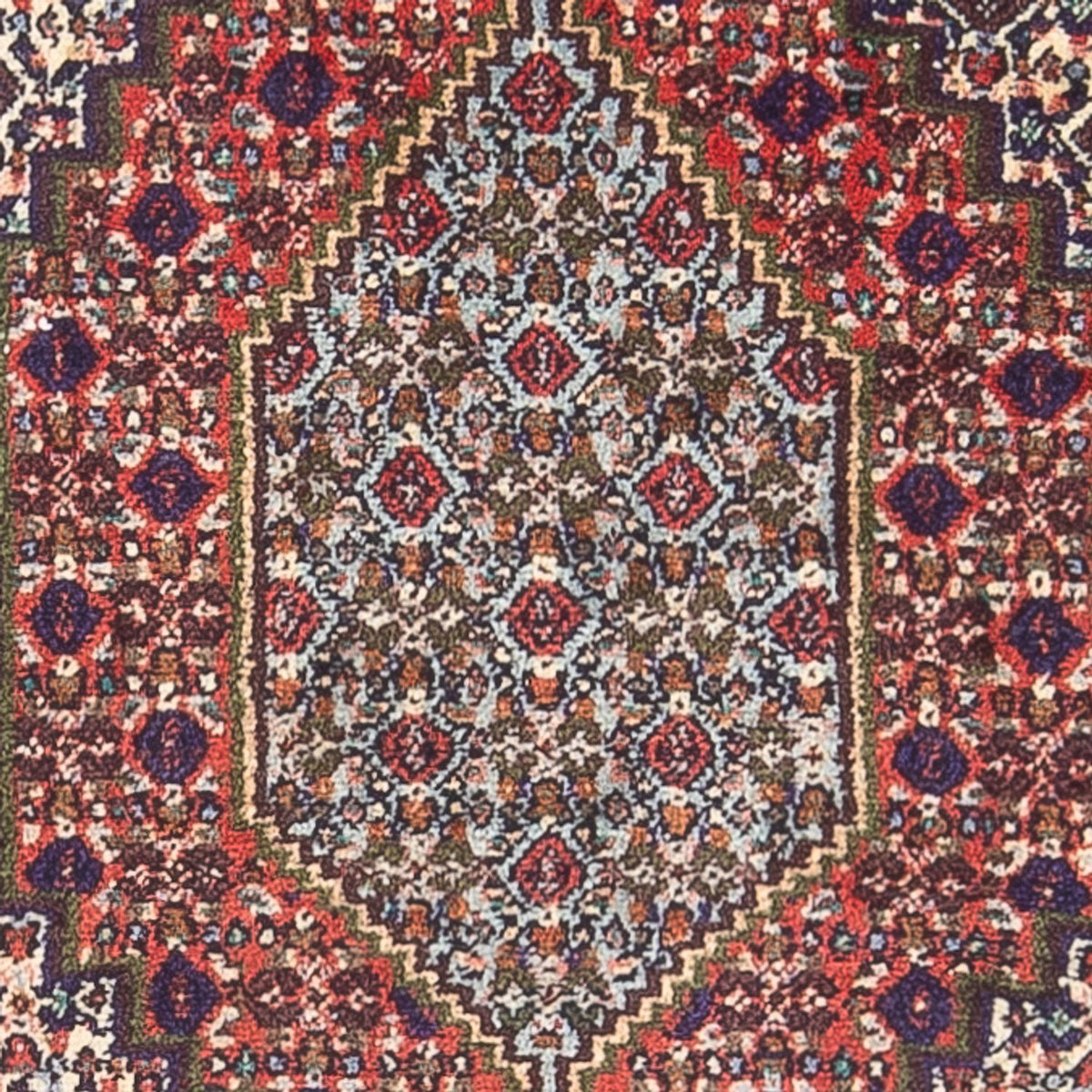 Tapis persan - Classique - 102 x 78 cm - beige foncé