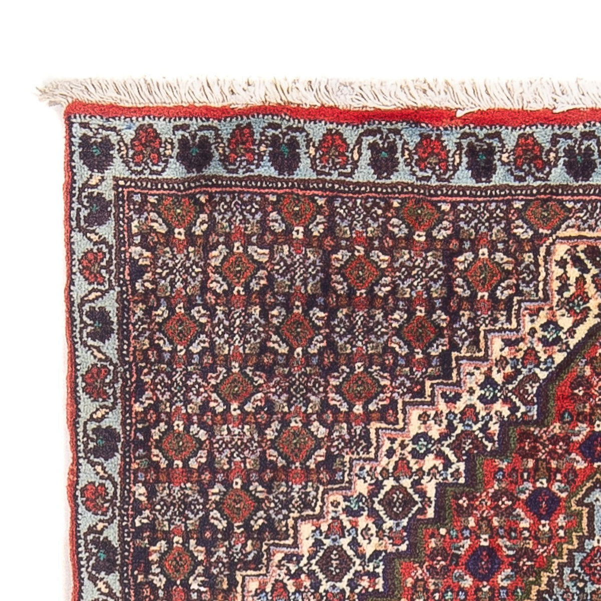 Tapis persan - Classique - 102 x 78 cm - beige foncé