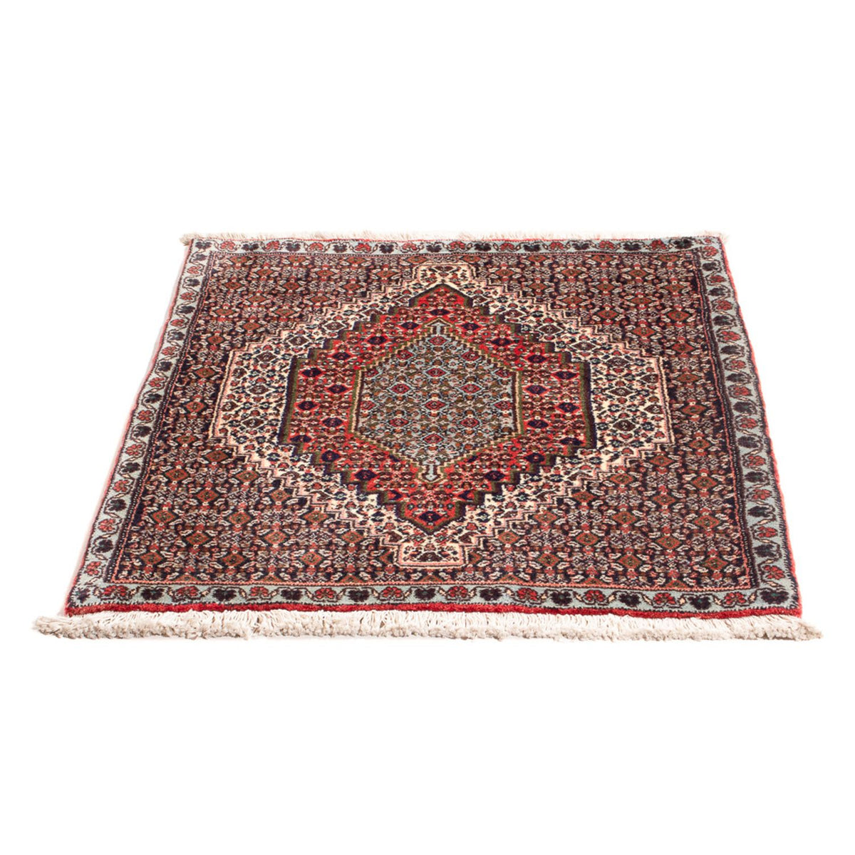 Tapis persan - Classique - 102 x 78 cm - beige foncé