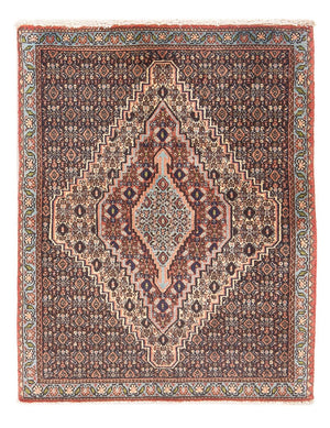 Tapis persan - Classique - 98 x 73 cm - beige foncé