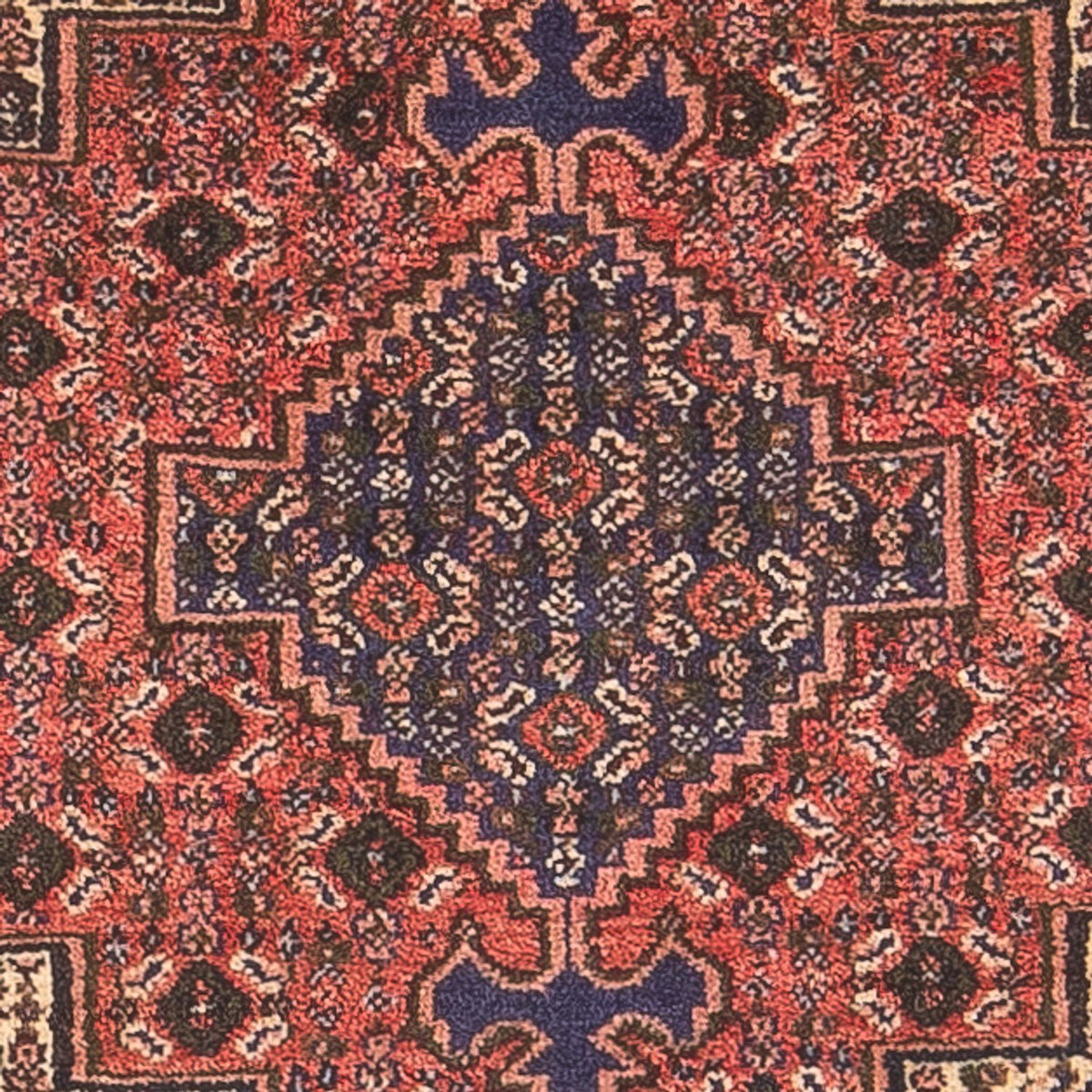 Tapis persan - Classique - 96 x 70 cm - rouge clair