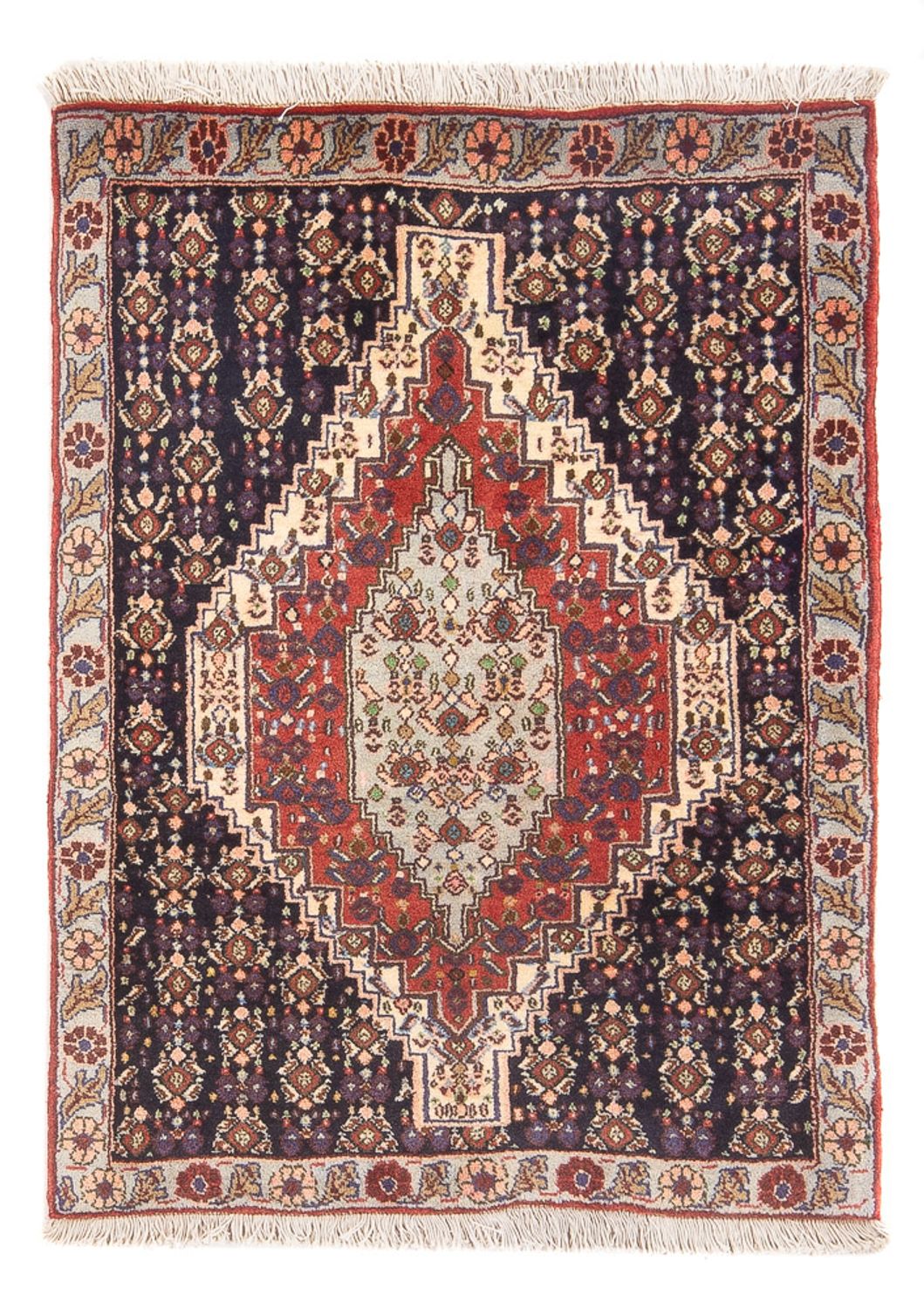 Tapis persan - Classique - 103 x 70 cm - rouge